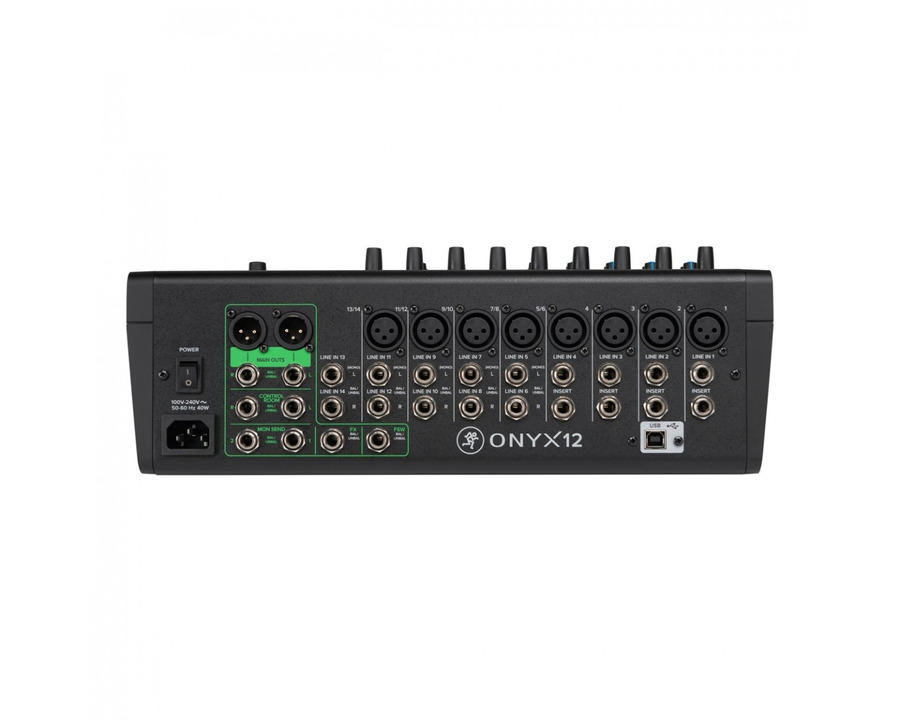 Mackie ONYX12 - 12 Channel Mixer with Multi-Track USB