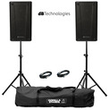 db Technologies B-Hype 8 (Pair) with Stands & Cables