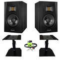 Adam Audio T5V with GSM-50 Stands & Cable