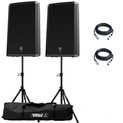 Electro-Voice ZLX-15P Active Speakers & Stands Package