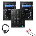 Denon DJ SC6000M Prime Media Player (Pair) + X1850 Prime Mixer