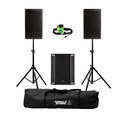 RCF Art 915-A (Pair) + 708AS II Sub with Stands, Carry Bag & Cables