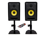 KRK RP5 Classic (Pair) with GSM-50 Stands + Cable