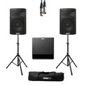 Alto TX312 (Pair) + TX212S with Stands, Cables & Carry Bag